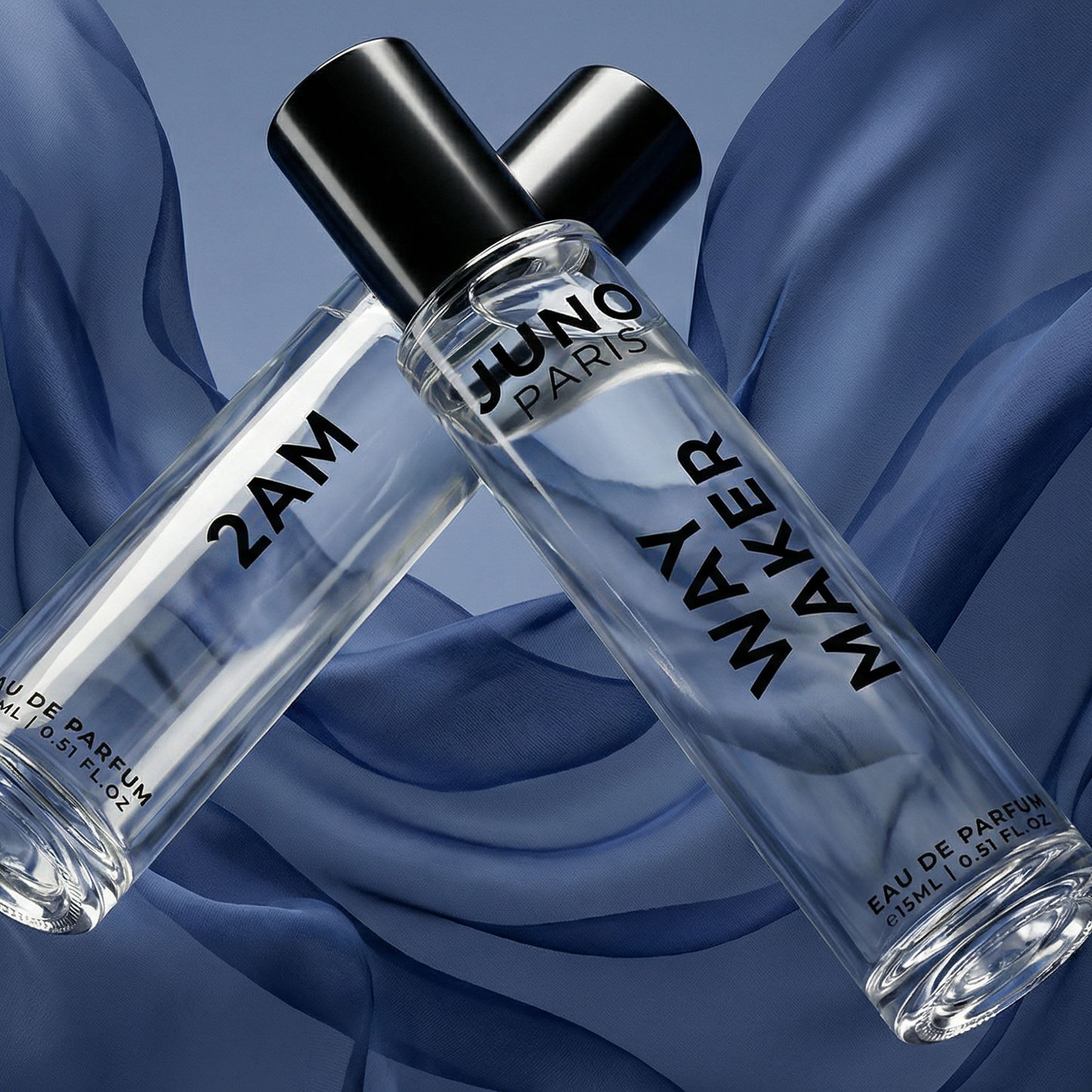 Juno Paris 2 AM & Way Maker Luxury Long Lasting Men Gift Set | Perfume for Man | Gift for Man | Woody, Aquatic & Leather 2x15ml Premium Fragrance