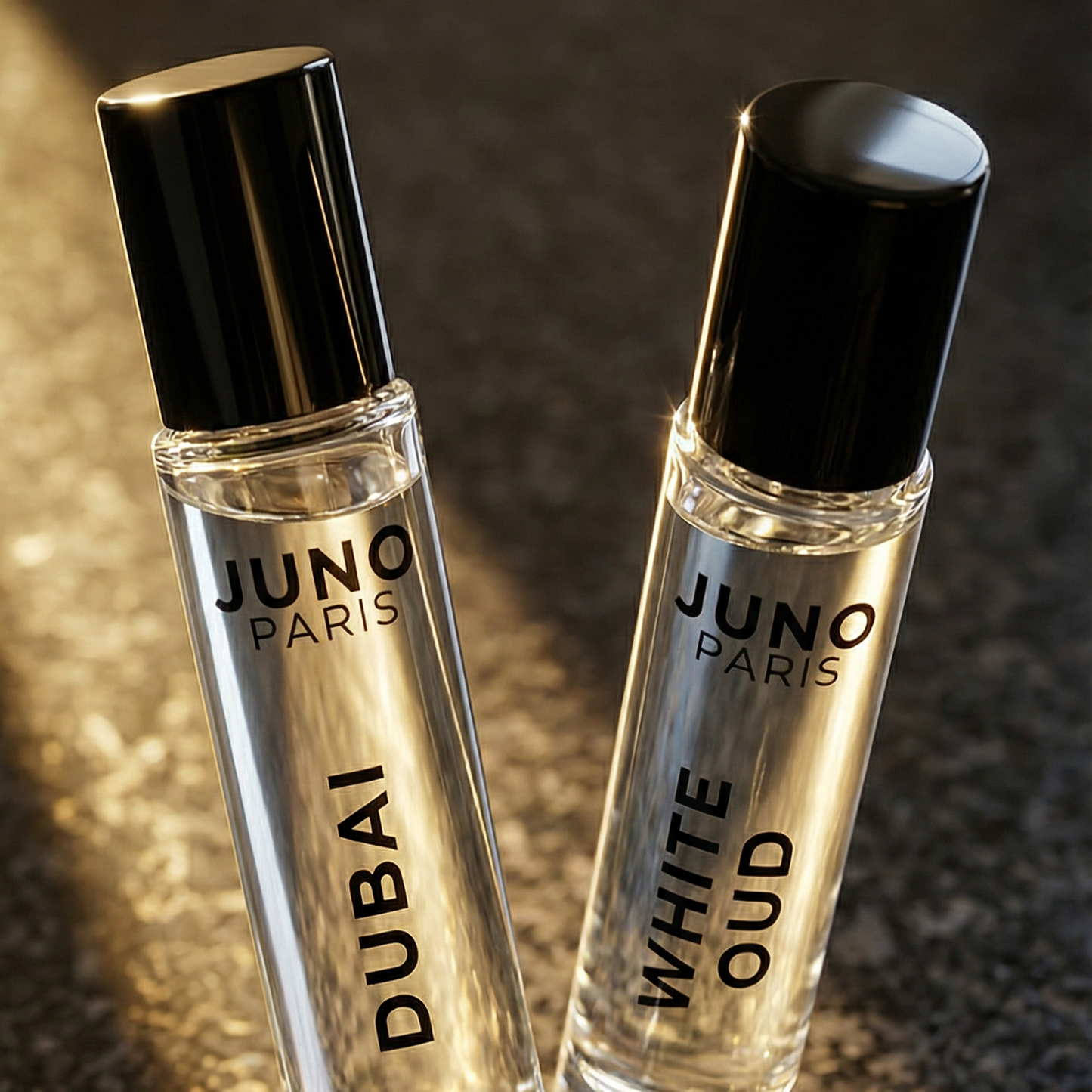 Juno Paris Dubai & White Oud Unisex | Long Lasting Perfume | Perfume for Man & Woman | EDP 2x15ml | Musk, Agarwood & Lavender| Bergamot, Rose & Vanilla Premium Fragrance